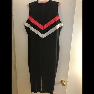 Black fashion nova pants romper